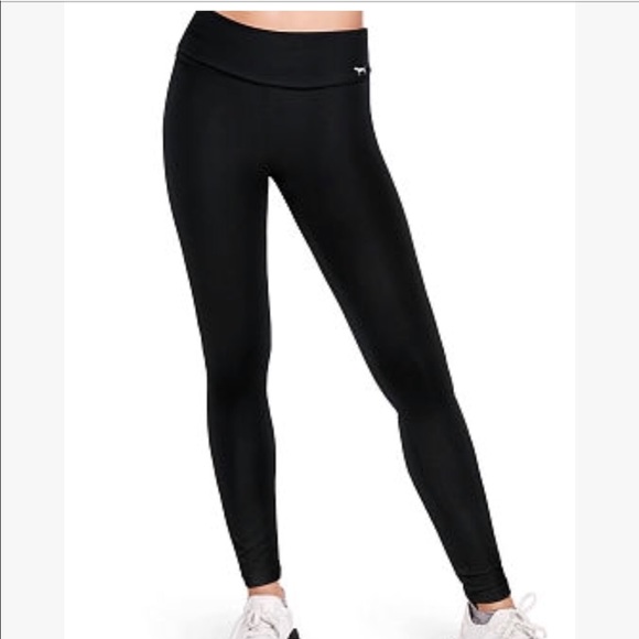 victoria secret foldover yoga leggings